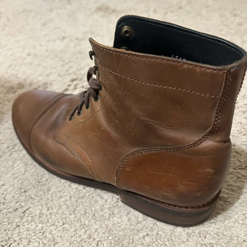 Thursday Captain Boots in Natural CXL - Picture 4 of 12